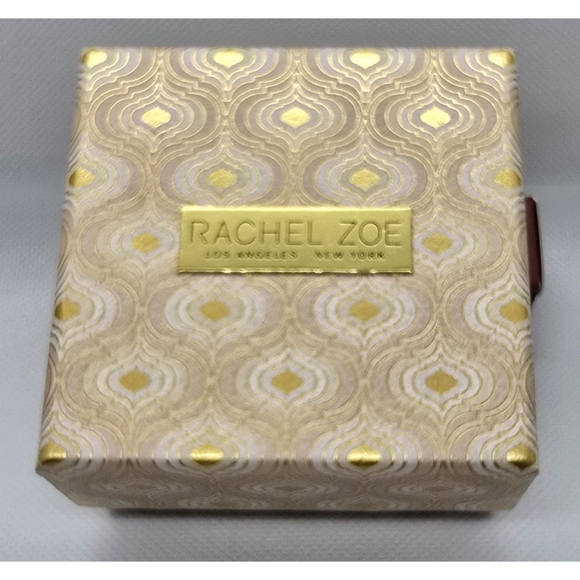 Rachel Zoe Onyx Clover Necklace – 18K Gold Plated - Picture 12 of 15